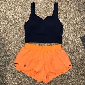 Lululemon Athletica Navy Blue Top